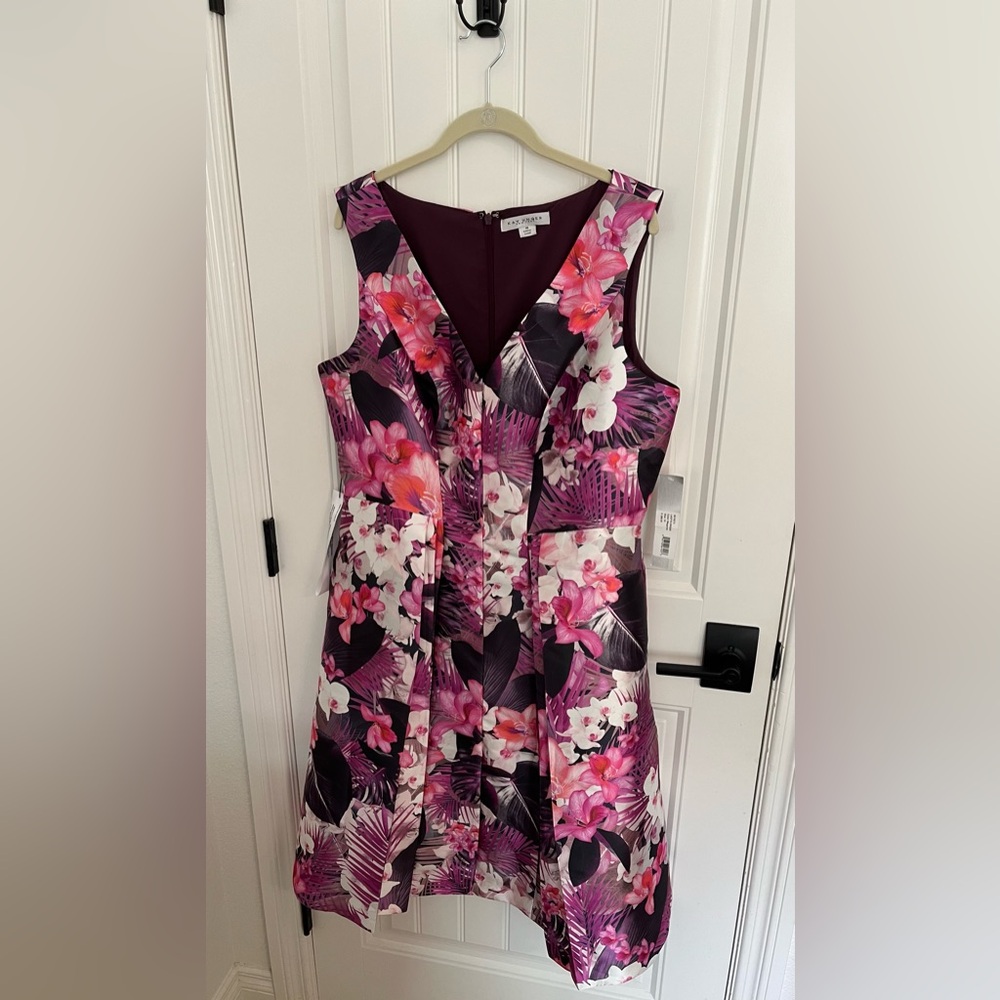 Kay Unger Narcissa Midi Dress NWT